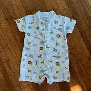 Kissy Kissy Safari Playsuit • 9 months • Never Worn